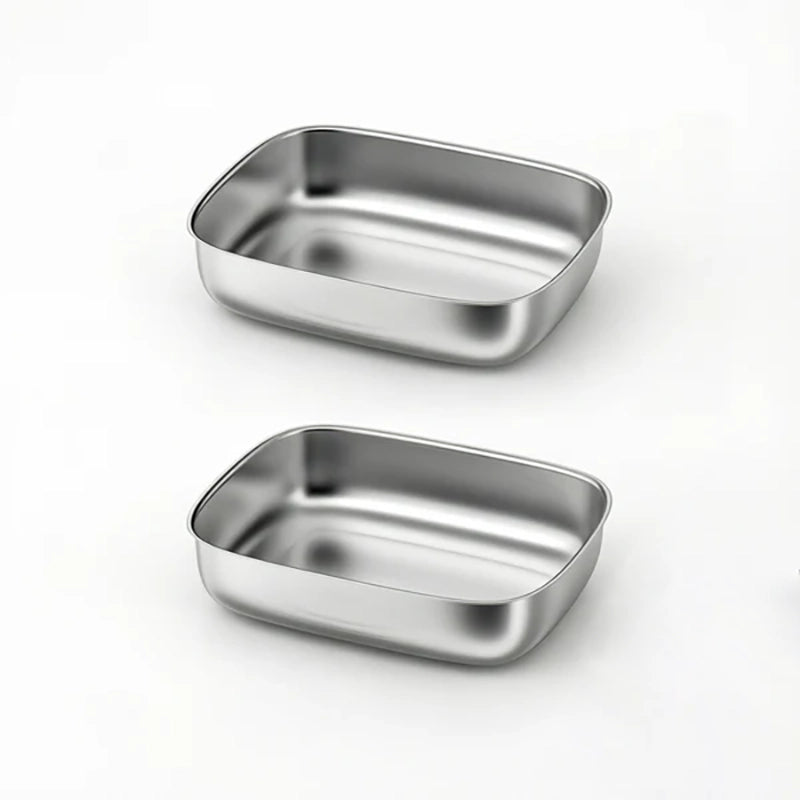 ePawDen Microchip Pet Feeder Stainless Steel Bowls