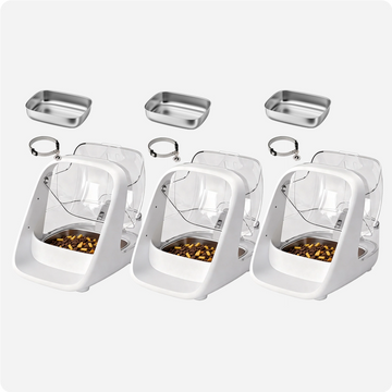 ePawDen Microchip Pet Feeder - 3 Pack