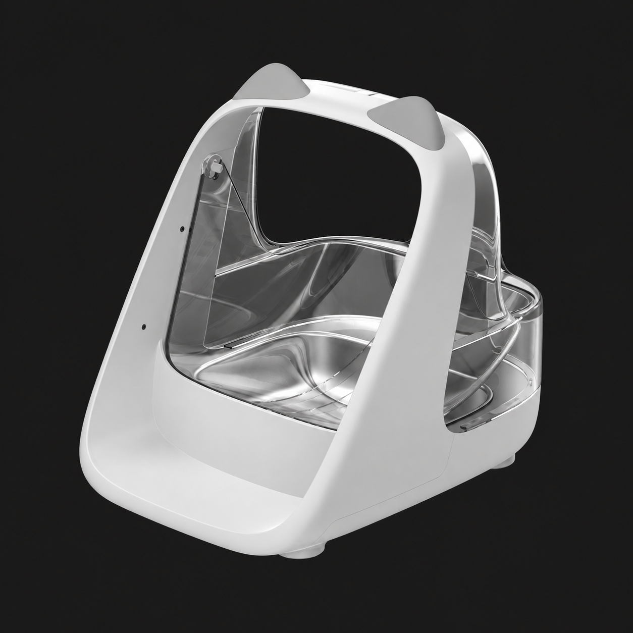 ePawDen feeder with optional decorative ears